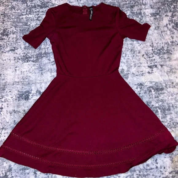 fitted lace wedding dress Lord & Taylor Red And Black Buffalo Plaid Babydoll Dress